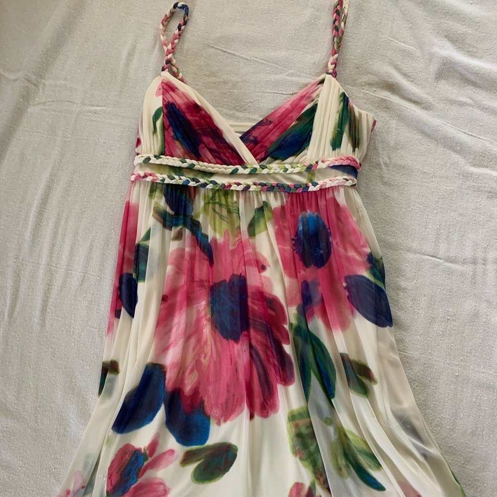 Jodi Kristopher floral dress! Size L!